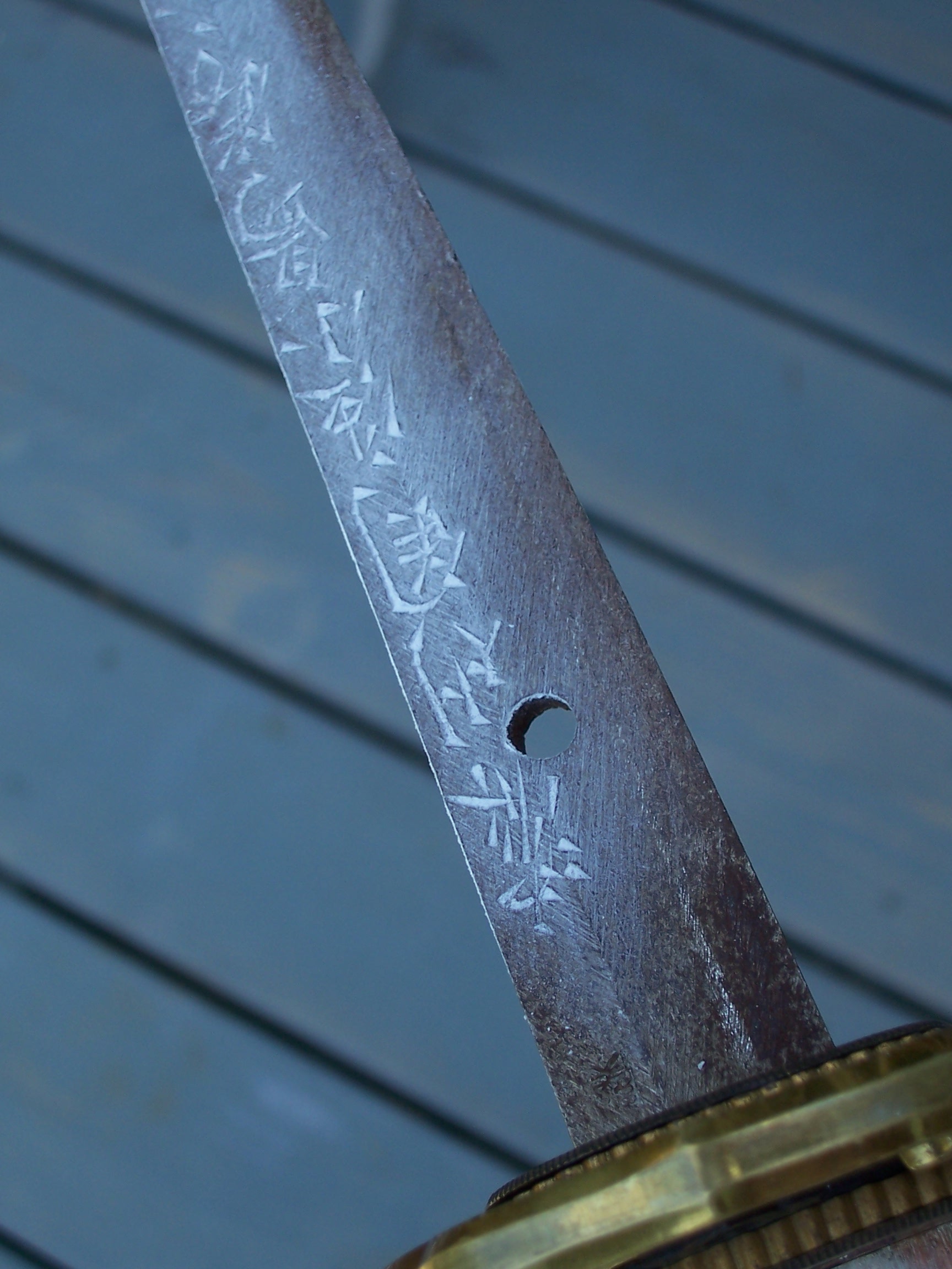 Need To Know What The Tang Says And If That Is An Arsenal Mark On This Japanese Sword Nihonto Club