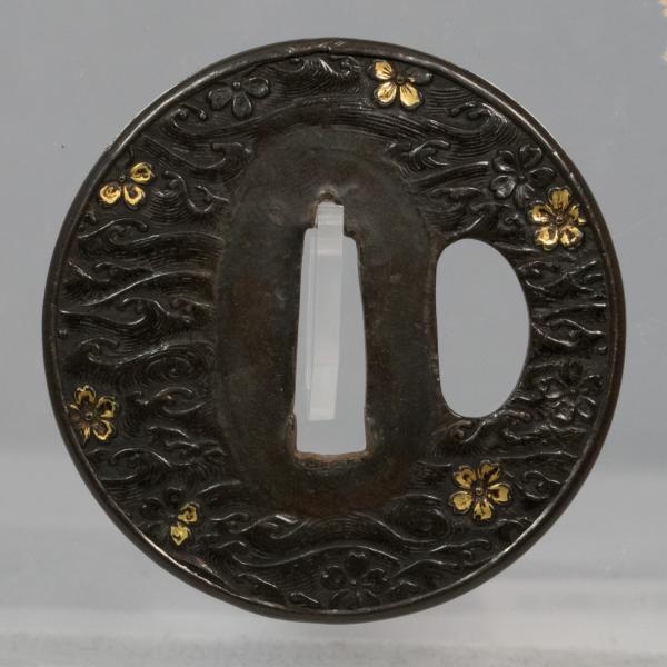 Shakudo Ko-Kinko Tsuba